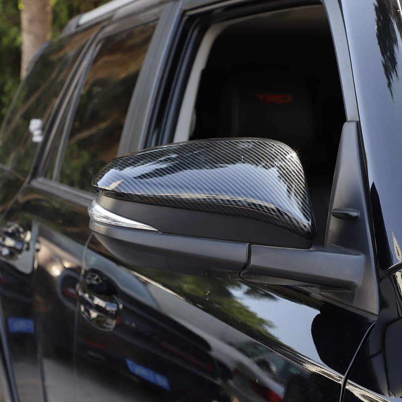 JeCar for 4Runner Carbon Fiber Side Mirror Cover Trim Decoration