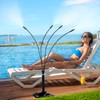 Rafow Standing Misters for Outside Patio Portable Misting System for