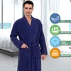 TowelSelections Mens Robe, Kimono Terry Cloth Bathrobe, Cotton Bath Robe