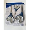 WESTCOTT 25 Year Warranty Titanium Scissors 3 Tri Pack Dual