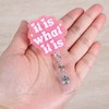 IT is What IT is Funny Nurse Badge Reel, Cute