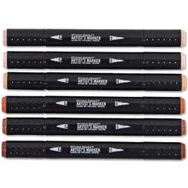 Studio Series Professional Alcohol Markers - Skin Tones - 6 Pack