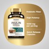 Lingtoolator Inulin Capsules 1000 mg 100 Count Low Glycemic Index