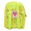 Lluvia Mochila Fruit Piña Transparente Amarilla Con Luz Primaria Lluvia