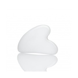 Facial Gua Sha Massage Tool, White Jade Stone, Traditional Chinese Scraping Tool2