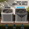 Air Conditioner Cover for Outside Unit, Open Mesh Top, 36