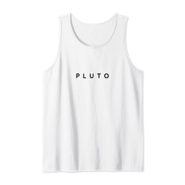 Planet Pluto Costume Astrology Design for Cosmology Fans Tank Top