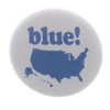 Quantity 10 BLUE! Democratic Victory USA Map 1.25" Pinback Buttons