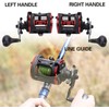 Sougayilang Trolling Reel Level Wind Conventional Reel Graphite Body Fishing