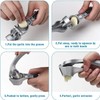 Pαmperεd Chεf Garlic Press, Garlic Mincer Easy-squeeze Ergonomic Handle, No