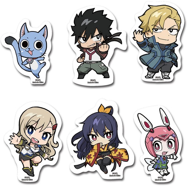 Eden Zero - SD Main Character Group Die-Cut Sticker Set
