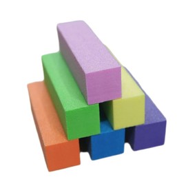 FOMIYES 12pcs Nail Buffer File Blocks Multi-Color Nail Shiner Polisher for Manicure Pedicure Gentle Sponge and Design for Portable Easy to Use