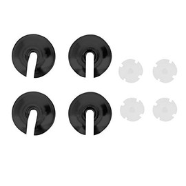 VGEBY 4Pcs Spring Retainers, Light Weight Aluminum RC Car Spring Retainers with Piston Heads RC Car Upgrade Accessory Fit for Slash 2WD RC Car 3768(BL Black) Traxxas 3768 Spring Retainers