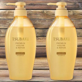 Tsubaki Shampoo Set Volume Shampoo Set Hair Premium Volume Repair Shampoo Camellia 2pcs 450ml / 츠바키 샴푸세트 볼륨샴푸세트 모발 프리미엄 볼륨 리페어 샴푸 까멜리아 2개 450ml