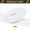 sourcing map 5Pcs Aluminum Disc, 4"(100mm) Diameter 0.12"(3mm) Thickness Round