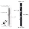 sourcing map Metric Tap and Drill Bit Set, M10 x