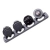 MASO 4 Hole Toggle Switch Panel with Dual USB Socket