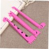 Gatuida 30Pcs Creative Giraffe Rulers for Portable Cartoon Straight Rulers