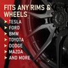 SMAPHY Wheel Scratch Repair Kit, Wheel Repair Kit Curb Rash,
