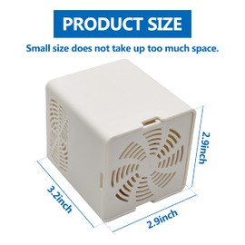 RV Fridge Fan with 3,000 R/M Motor Compatible with All RV Fridge, Help to Circulate The Cold air,Keep The Food Fresh.