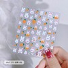 Carrot Bunny Nail Art Stickers Decals Rabbit Nail Art Sticker