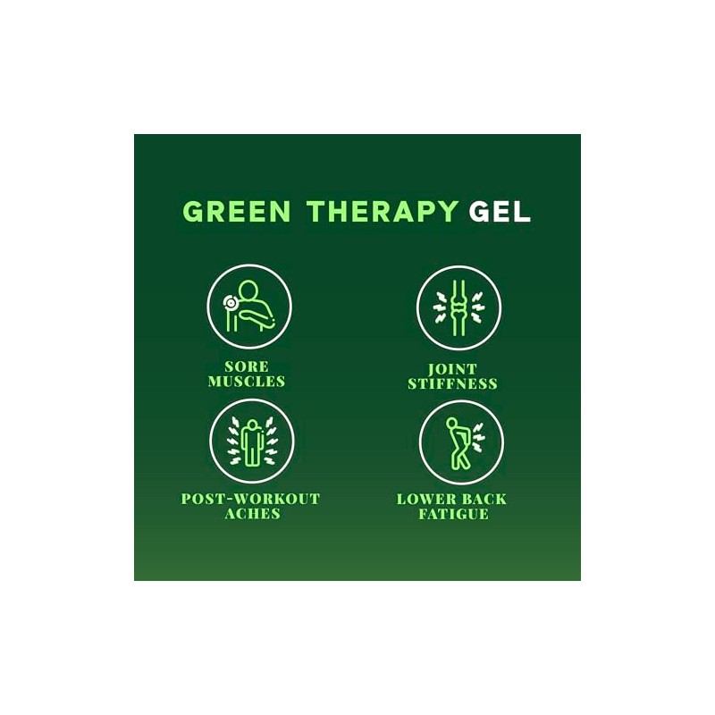 Green Therapy Gel – Relaxing Muscle & Joint Gel with