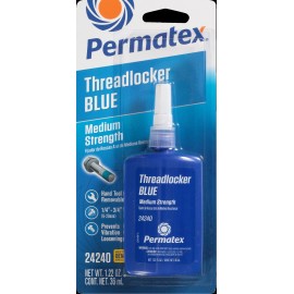 PERMATEX Medium Strength Threadlocker Blue 36 Ml 24240