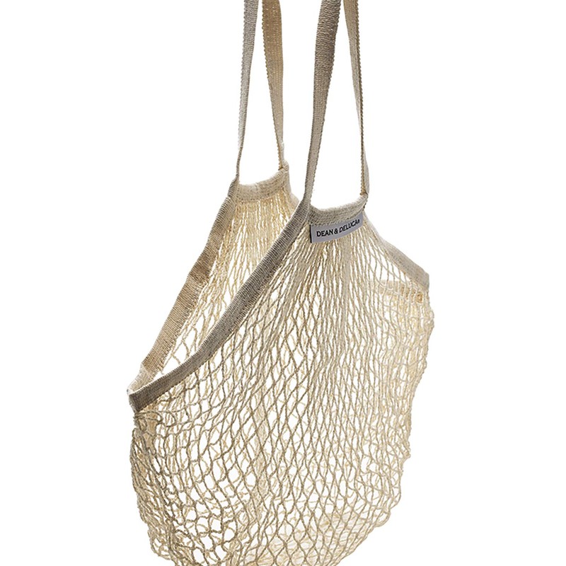 Dean & DeLuca Net Bag, Natural, Eco Bag, Compact, Foldable,