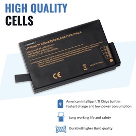 LUSONBAY BP-LC2600/33-01S1 New Laptop Battery for Getac X500 V100 V1010 V200 M230 BP-LP2900/33-01PI 338911120104 10.8V 8700mAh