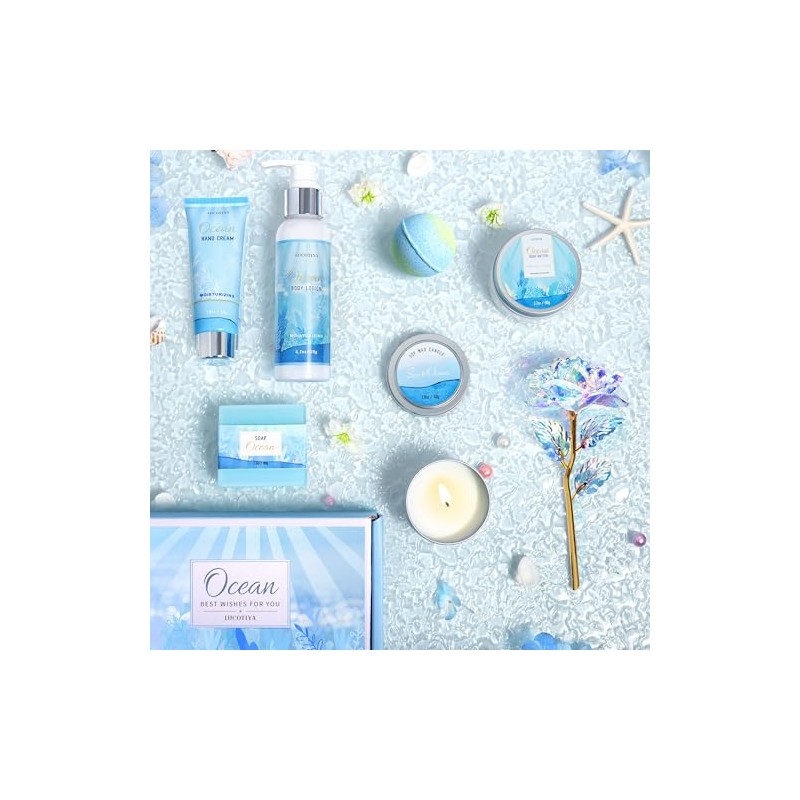 LUCOTIYA Regalos Para Mujeres, Kit De Spa Con Aroma A
