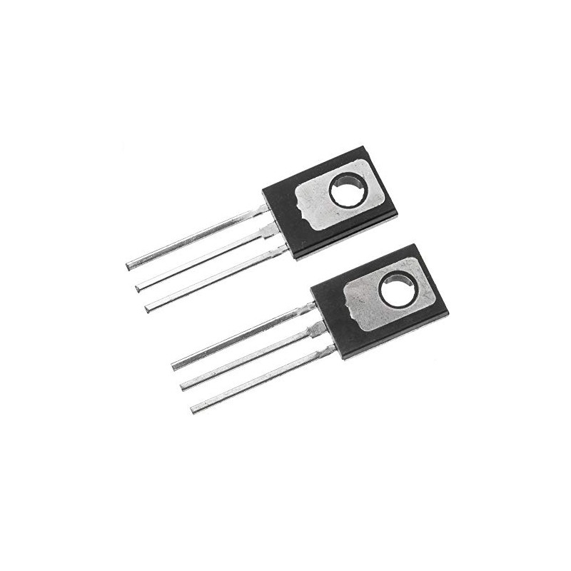 20PCS BD139NPN BD140PNP (10PCS BD139 + 10PCS BD140) Single Transistor,