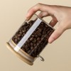 Deeriz Airtight Food Storage Containers with Bamboo Lids and Spoon