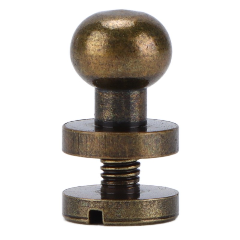 20set Brass Rivets Bronze Wear Resistance Luggage Hardware Accessories for