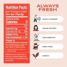 Dou by Uncle Chen Sriracha Hot Chili Sauce – Asian, Chinese, Vietnamese Hot Sauce (1-pack x 17oz)