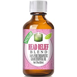 Head Relief Blend Essential Oil - 100% Pure Therapeutic Grade Head Relief Blend Oil - 30ml
