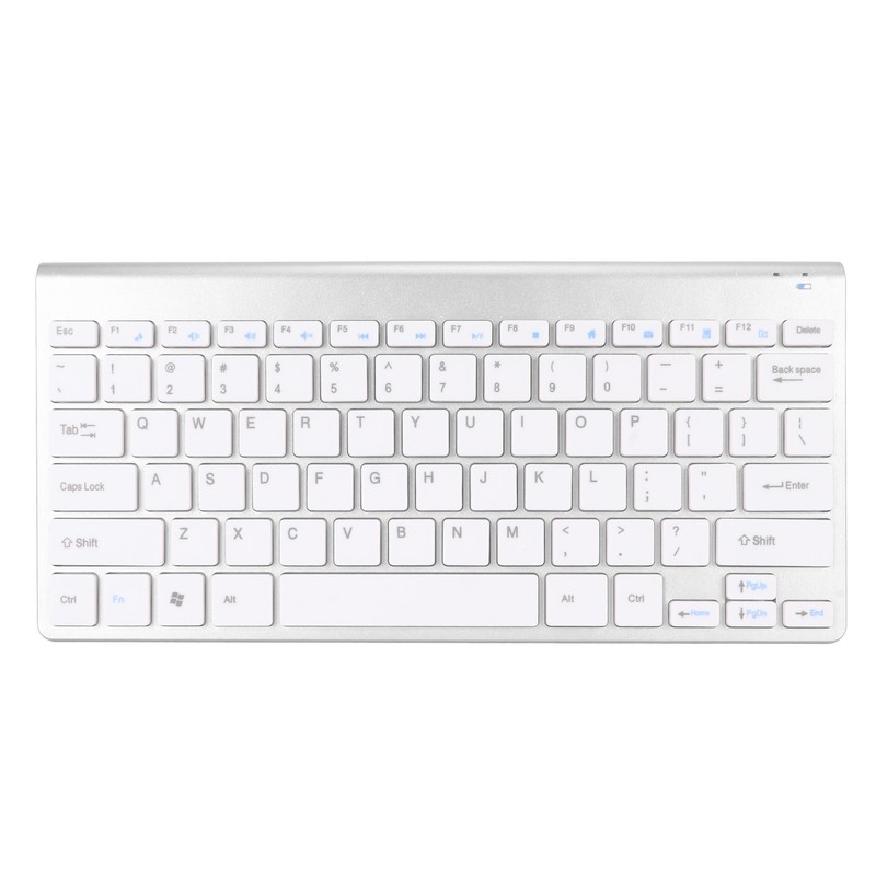 Smart Wireless Keyboard Mouse Kit Silent LED Indicator Waterproof Power