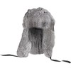 Harrys-Collection Men's Hat Made from the Finest Rabbit Fur Black