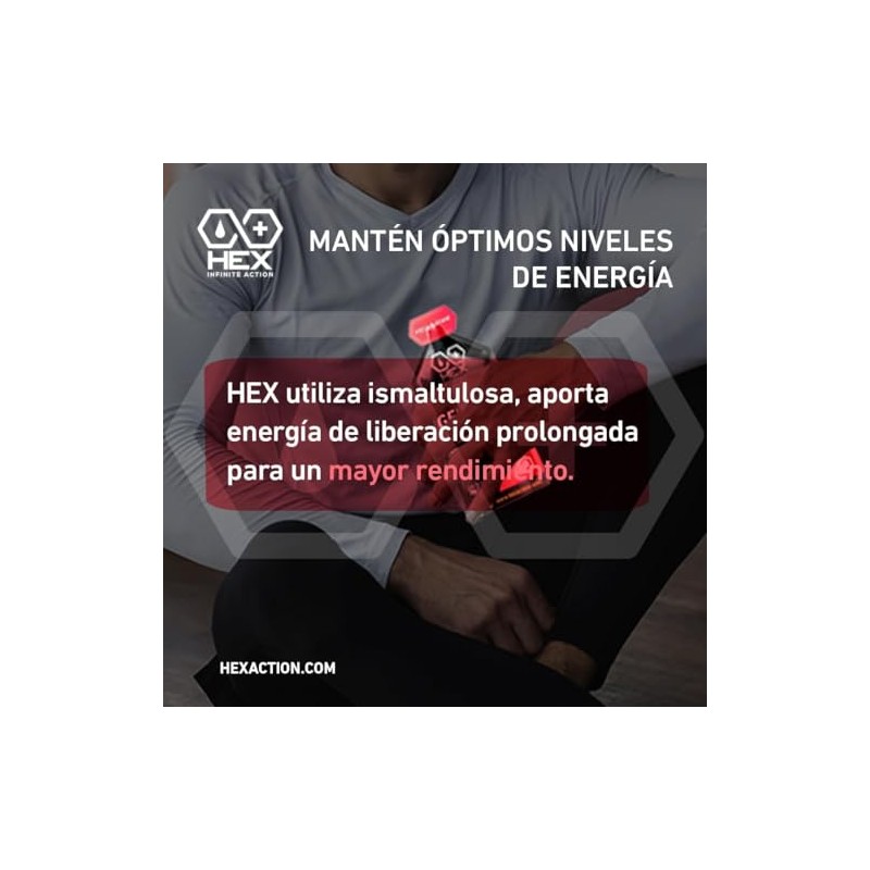 Gel Energético Hex Kit Paquete Varios Sabores Geles Energéticos Diferentes