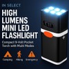 IN SELECT 9 Volt Small Pocket Led Mini Flashlight -High