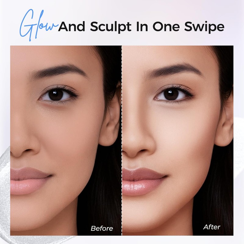 SACE LADY Highlighter Makeup, Liquid Highlighter Blendable & Long Lasting,