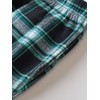 Esenchel Women's Petite Flannel Pajama Pants Cotton Jogger Lounge Pants