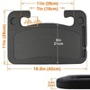 Steering Wheel Tray for Car Dining – Foldable ABS Table