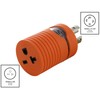 AC WORKS L14-30P 30Amp 4-Prong Locking Plug to NEMA 6-20R