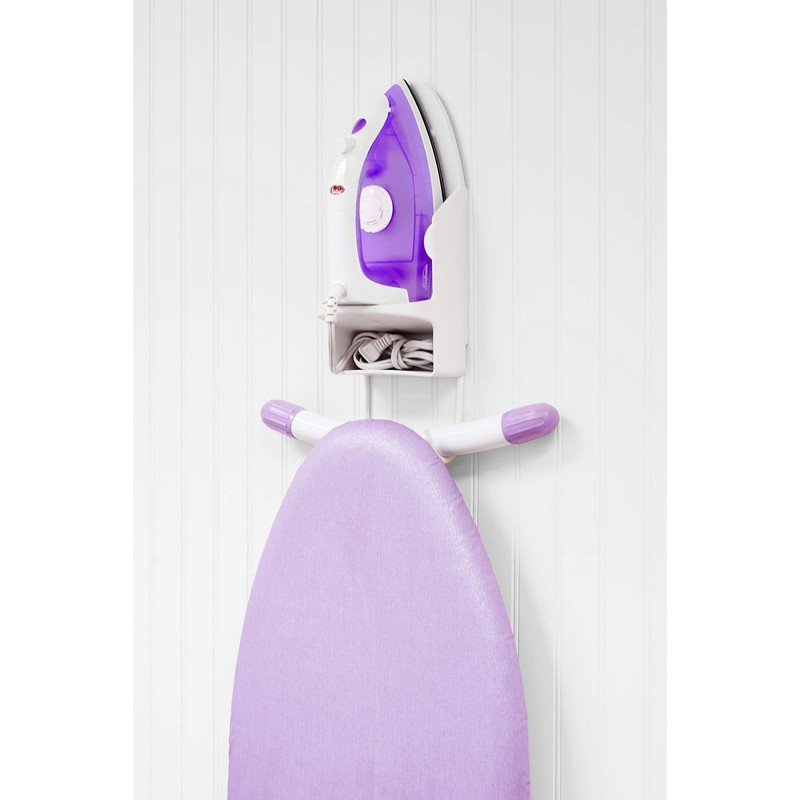 Laundry 360 Wall Mount Iron and Ironing Board Organizer |
