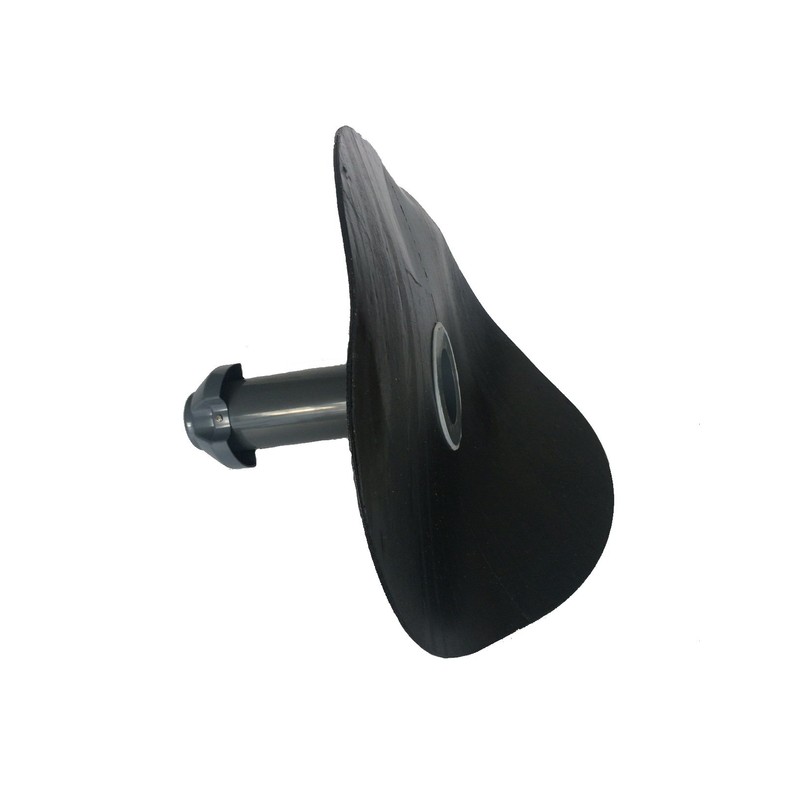 HAHN Handelshaus Flat Roof Ventilation DN 70, Bitumen Flange, Round,