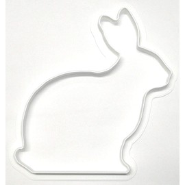 LARGE EASTER BUNNY RABBIT COOKIE CUTTER MADE IN USA PR217