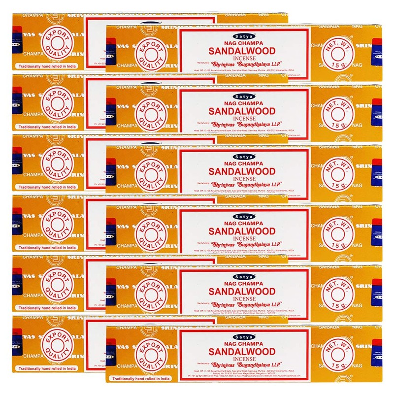 Sandalwood Incense Sticks - Total 180 Insence-Sticks and Incense Stick