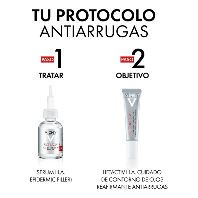 Crema Vichy Liftactiv Supreme Contorno De Ojos 15 Ml