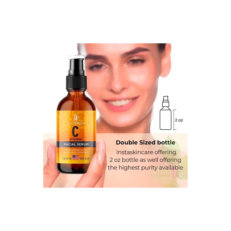 Paquete 2 Sueros Faciales De Vitamina C, Instaskincare