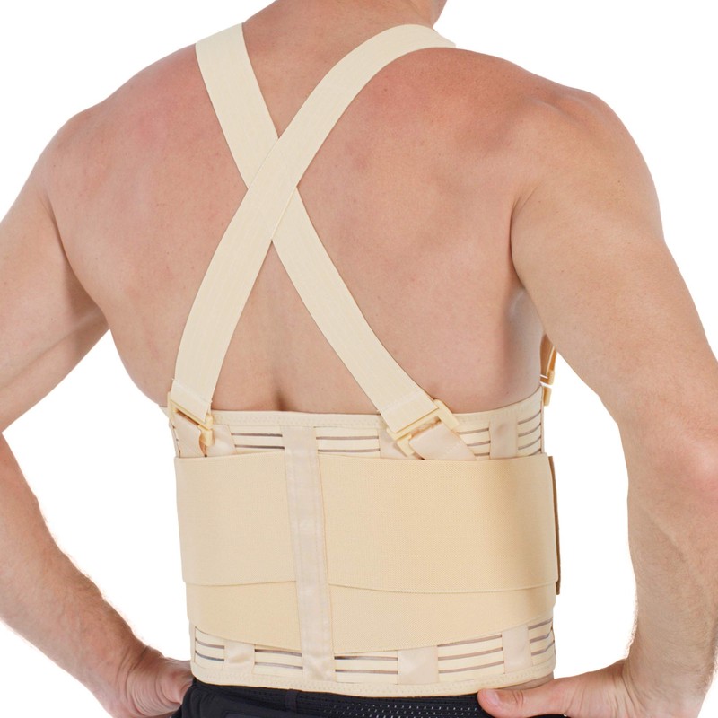 NeoTech Care Back Brace with Suspenders for Work - Industrial